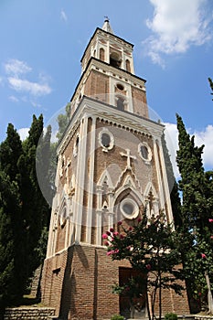 Belfry of Bodbe monastery Sighnaghi