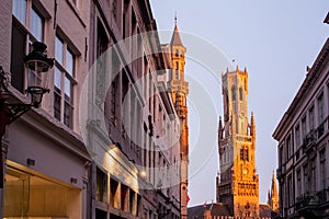 The belfry of Bruges