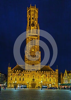 Belfry of Bruges, Belgium