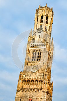 The Belfry of Bruges, Belgium