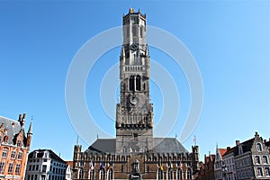 Belfry of Bruges in Belgium photo