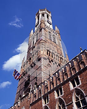 The Belfry, Bruges, Belgium.