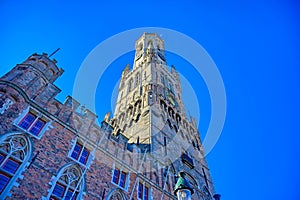 Belfry of Bruges in Brugge, Belgium photo