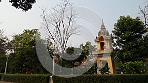 Belfry in Buddhist Temple
