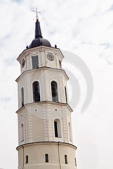 Belfry of cathedral of Vilnius