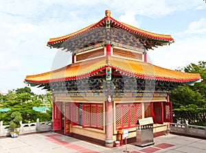 Belfry of Chinese temple