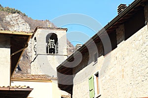 Belfry of church Chiesa dei Santi Pietro e Paolo Apostoli