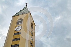 Belfry of Church in Medjugorje