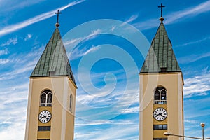 Belfry of Church in Medjugorje