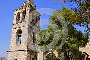 Belfry of the tlaxcala cathedral, mexico. IV photo