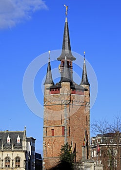 The belfry of Kortrijk Belgium