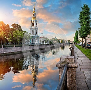 The belfry on the Kryukov Canal