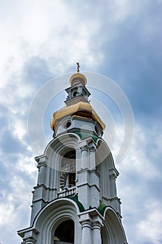 Belfry of Mid-Pentecostal Cathedral in Rostov