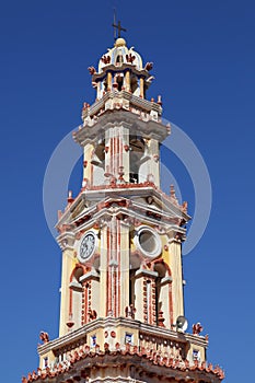 Belfry of the monastery Panormitis, Simi