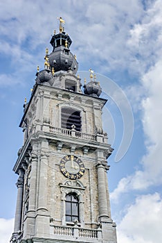 Belfry of Mons in Belgium. photo