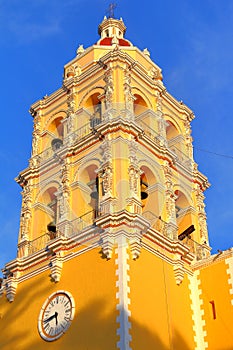 Belfry of the Parish of santa maria natividad in atlixco, puebla, mexico III