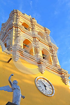 Belfry of the Parish of santa maria natividad in atlixco, puebla, mexico VII