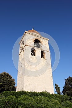 Belfry of Saint Cyriacus cathedral in Ancona