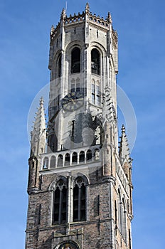 Belfry Tower in Bruges, Belgium