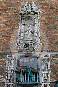 Belfry tower in Bruges, Belgium