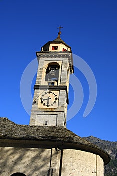 Belfry, Valle Verzasca, Ticino, Switzerland photo