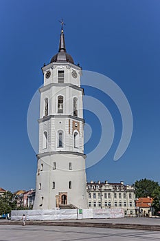 Belfry of the Vilnius cathedral