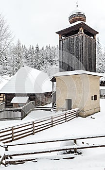 Belfry in Zuberec, Slovakia