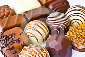 Belgian chocolates photo