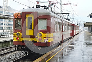 Belgian commuter train