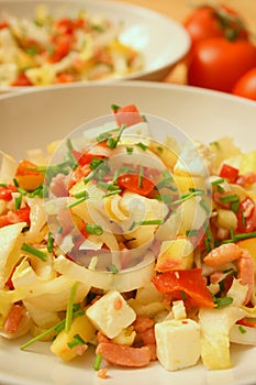 Belgian endive salad