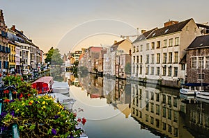 Belgian town of Gent