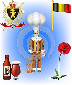 Belgian Vector Illustrations