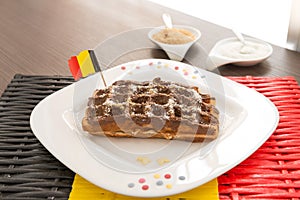 Belgian waffle