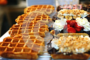 Belgian waffles