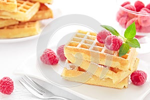 Belgian waffles