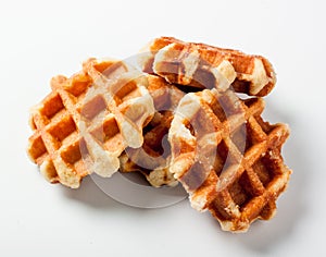 Belgian waffles for dessert