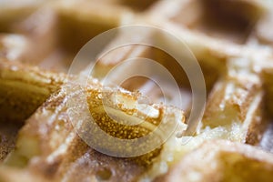 Belgian Waffles: Up Close and Personal