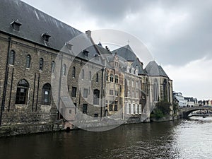 Belgium, beautiful european architecture. Gent