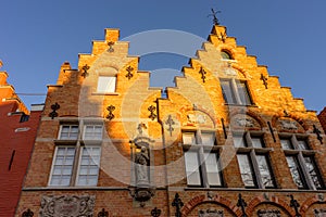 Belgium, Bruges, Landhuis, St Walburga Church