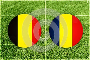 Belgium vs Romania football match