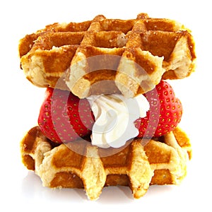 Belgium waffle