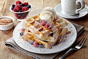 Belgium waffles