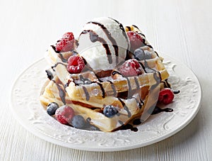 Belgium waffles img