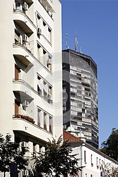 Belgrade - Beogradjanka Building in Kralja Milana Street