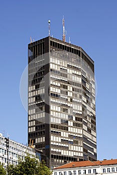 Belgrade - Beogradjanka Building in Kralja Milana Street