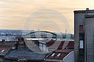 Belgrade Bridges and Roofs