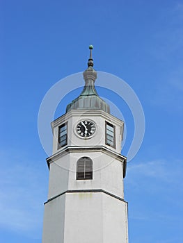 The Belgrade clock tower