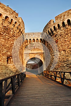 Belgrade fortress gate