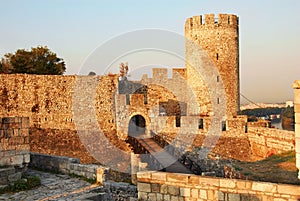 Belgrade fortress gate