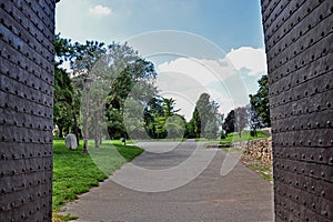 Belgrade fortress gate